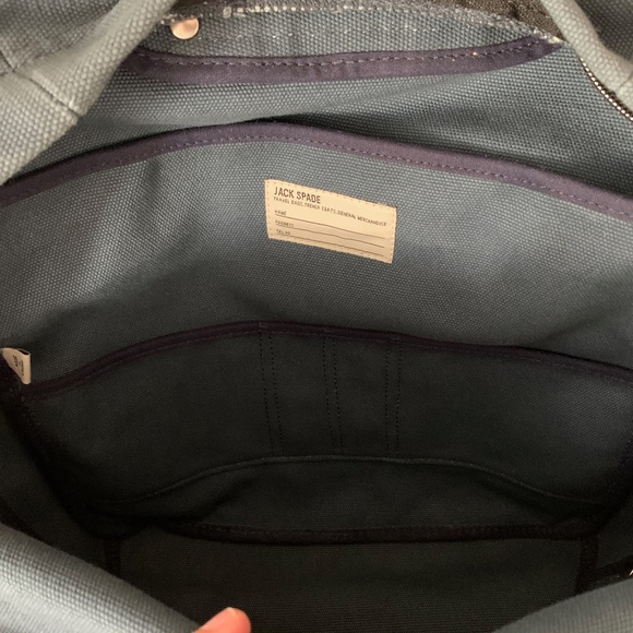 Jack Spade dipped industrial canvas backpack - Picture 6 of 7